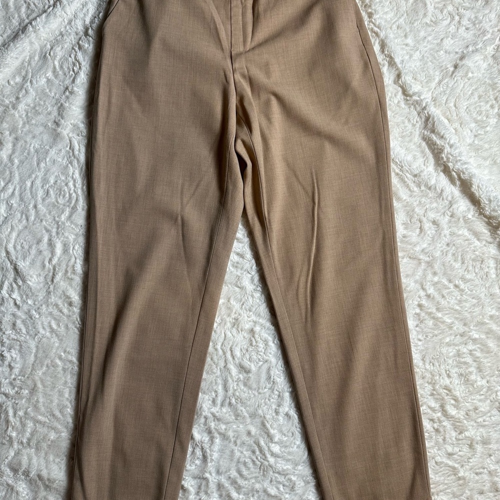 Banana Republic Hayden Pants | Women’s Size 2 | Beige Tapered Work Trousers
